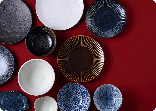 ノンブランド・使用済み食器も買取OK